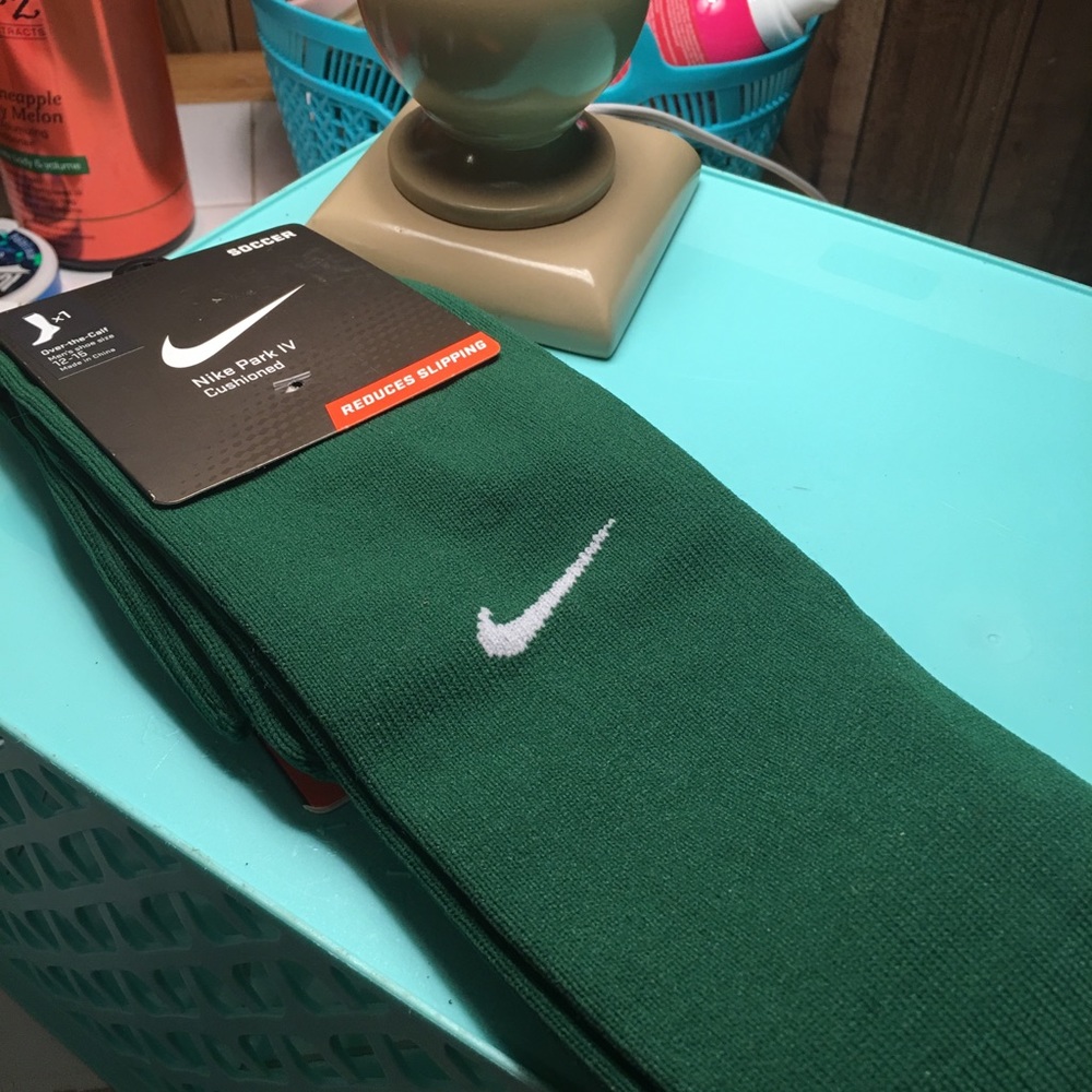 Nike Soccer Over The Knee Socks Green
